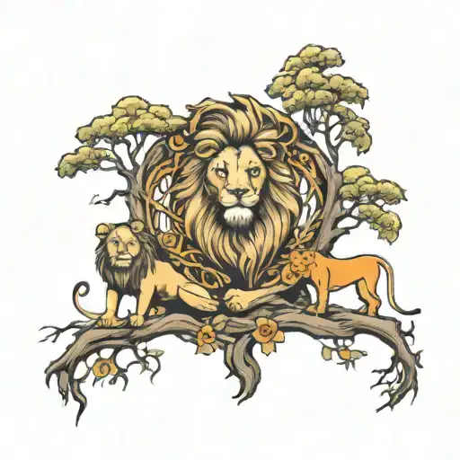 Lion Family Tree