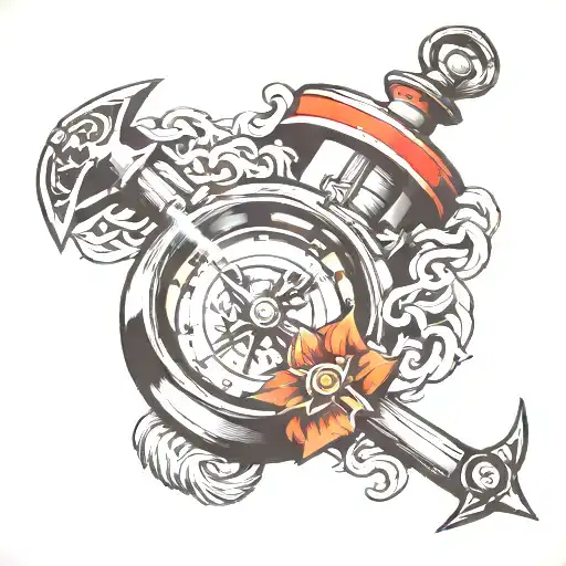 Piston Anchor Compass