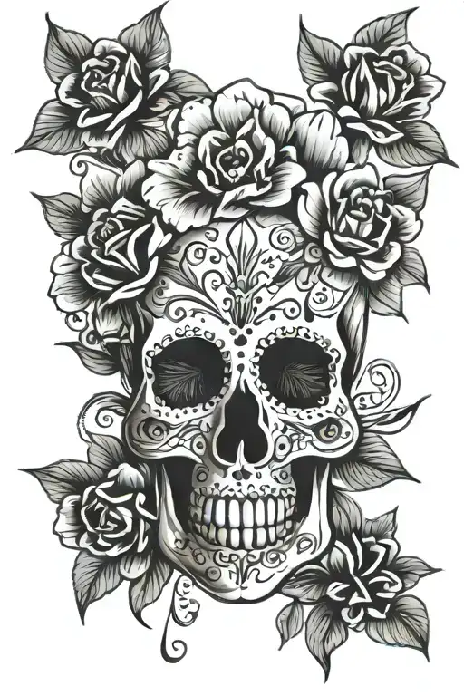 Mexican Skull Flowers