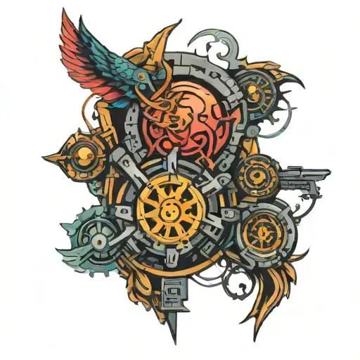 Supernatural Tv Show Cyberpunk