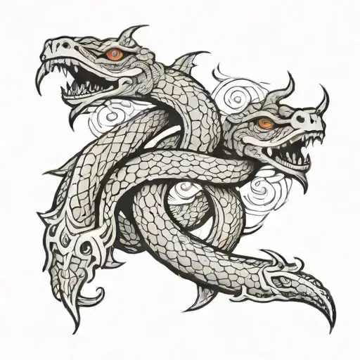 Snake Zodiac Sign Gemini Angel And Demon