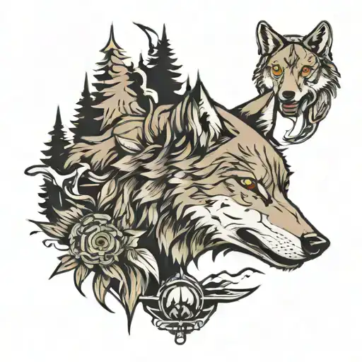 Wolf And Adventure Themed