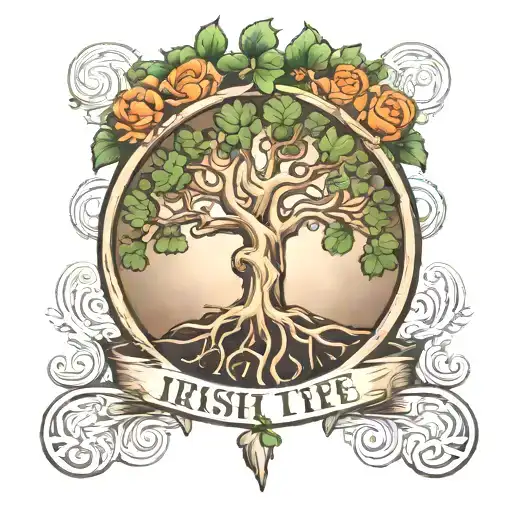 Irish Tree Of Life