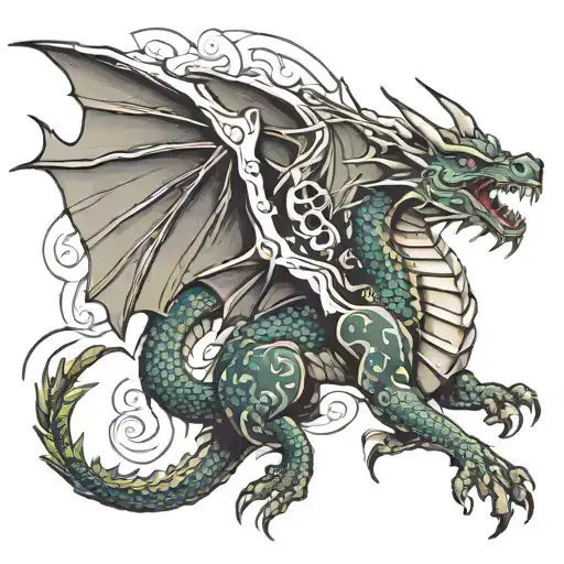 Dragon Flying