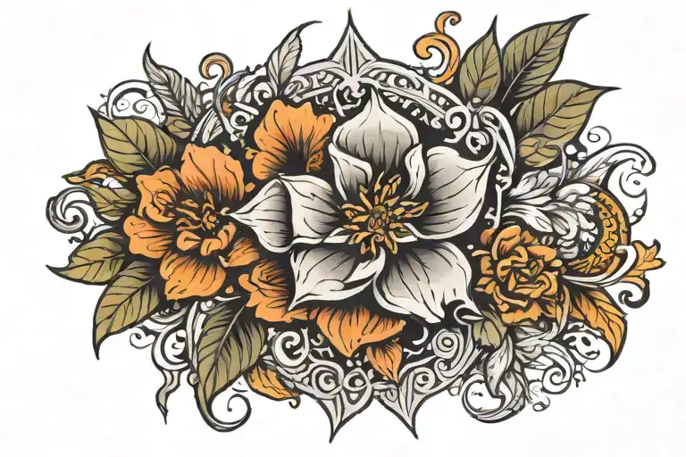Cover Up Tattoo Design Inspired
