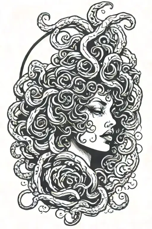 Medusa Crying In Pain Eternally Poetic