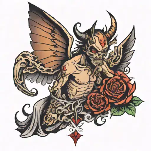 Balance Half Angel Half Demon