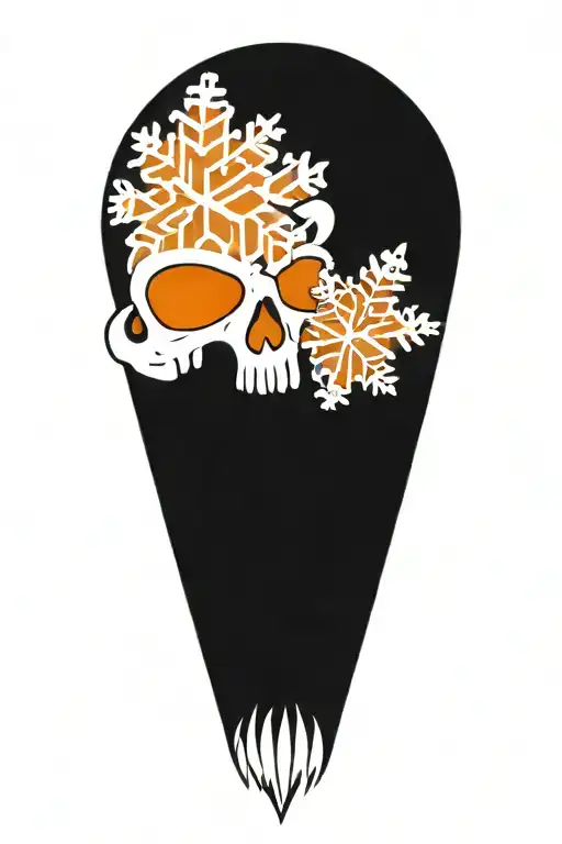 Snowflake Maori Skull