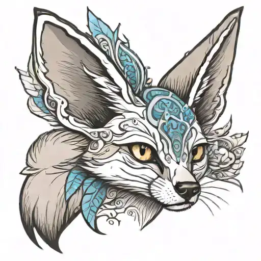 A Fennec Fox In Avatar State