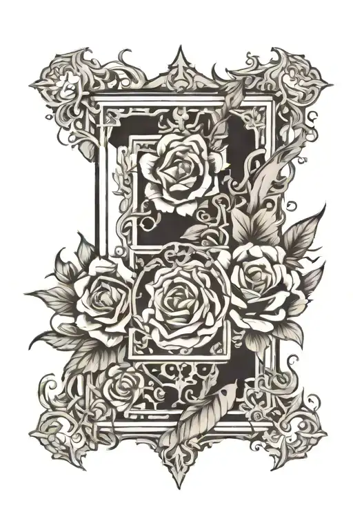 Black And White Frame