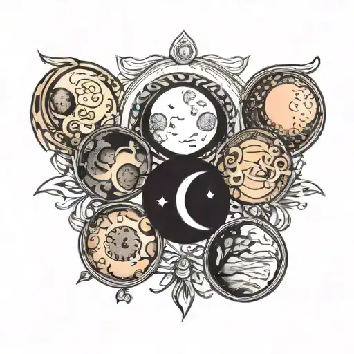 Phases Of The Moon Phase