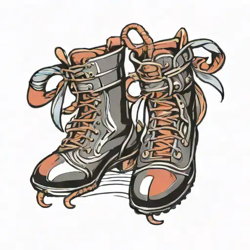 Guy With Boxing Gloves And Shose