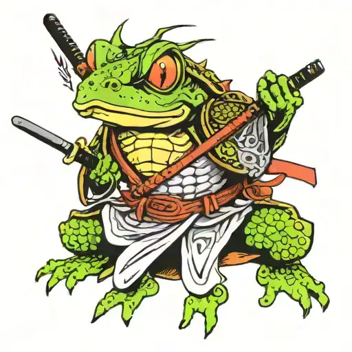 Samurai Frog Bushido