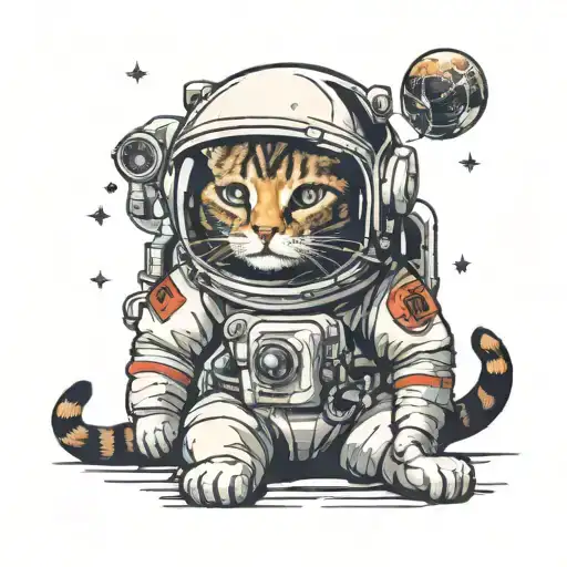 Astronaut Cat