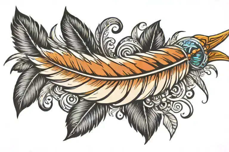 Western Feather Feather Feather
