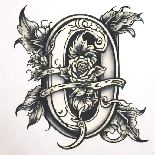 Number 9 And A Horse Shoe