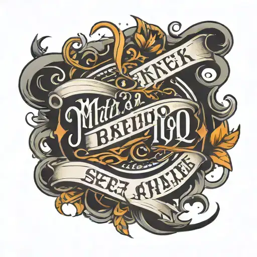 Dark Lettering Slick