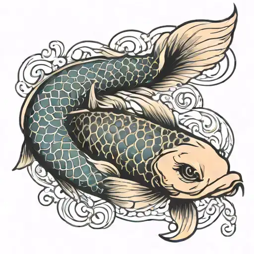 Fish Koi Yi Yang