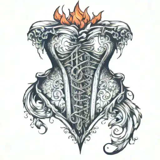 Corset On Fire