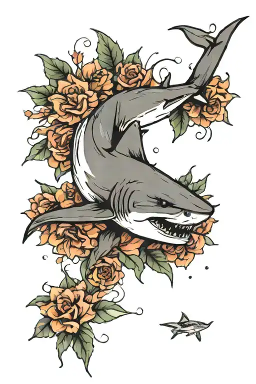 Shark Flowers Growing