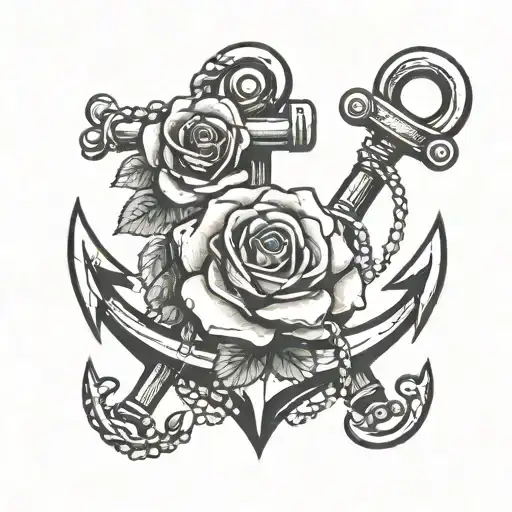 Anchor And Rose