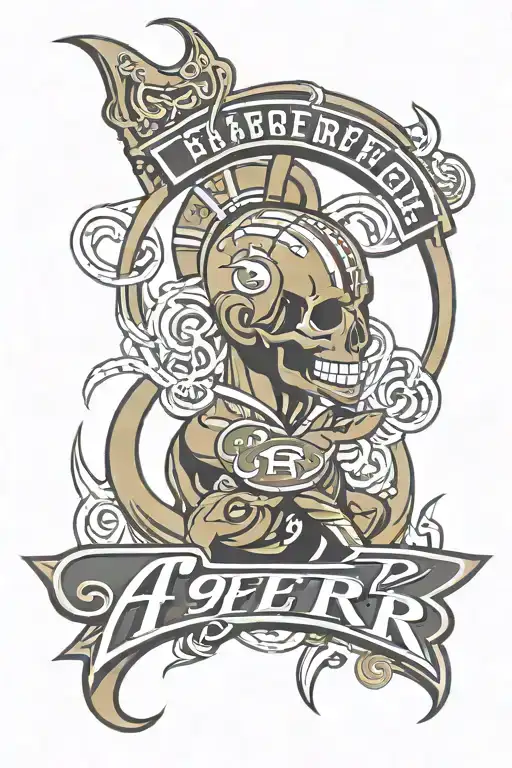 49Er Logo Intertwined With Kobe Bryant Symbol Intertwined