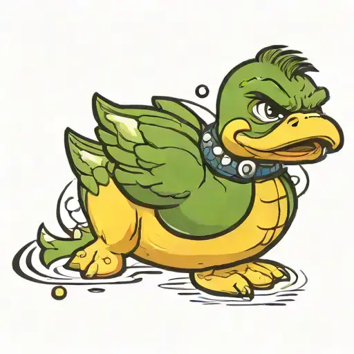 The Hulk Rubber Duck Cute