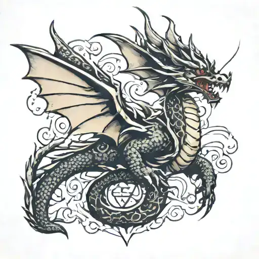 Dragon Flying