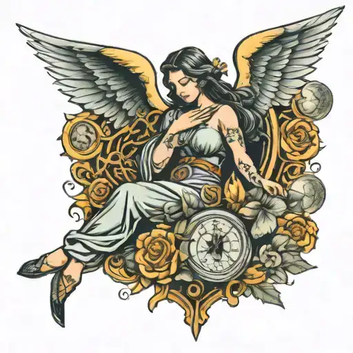 Sacred Angel Brings Money