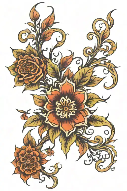 Forrest Fire Bush Wood