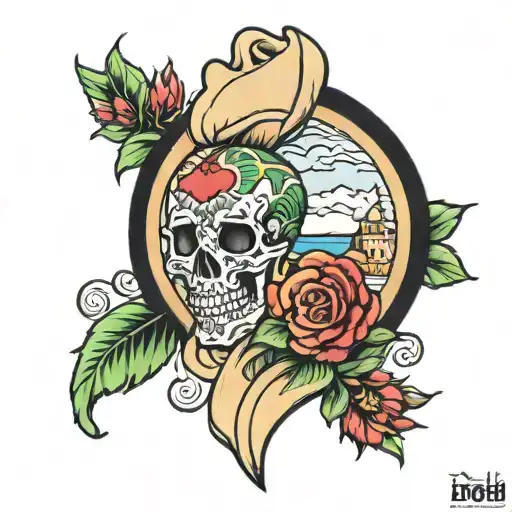 Italian Theme Arm Sleeve