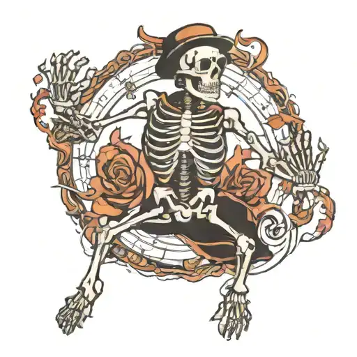 Dancing Skeleton