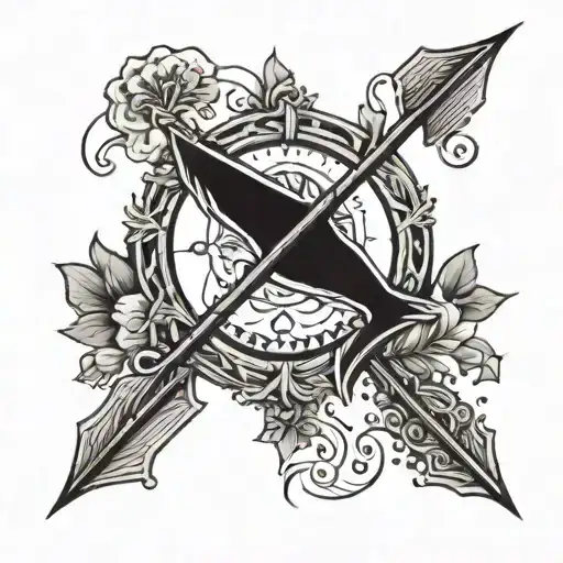 Arrow Made Out Of A Fishingpole