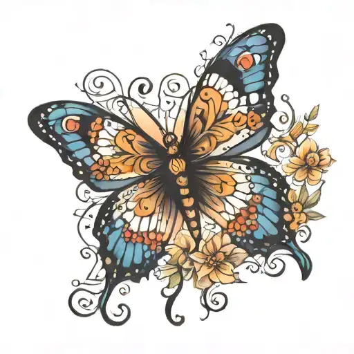 Semicolon Butterfly