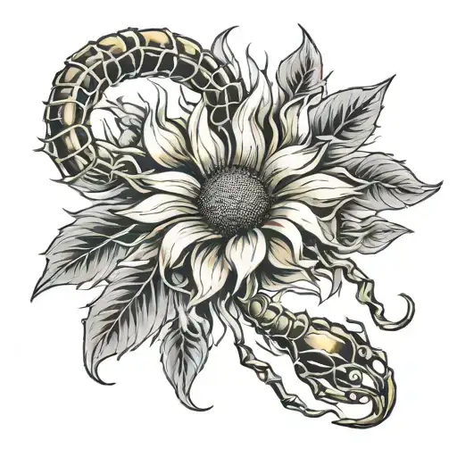Scorpion Sunflower