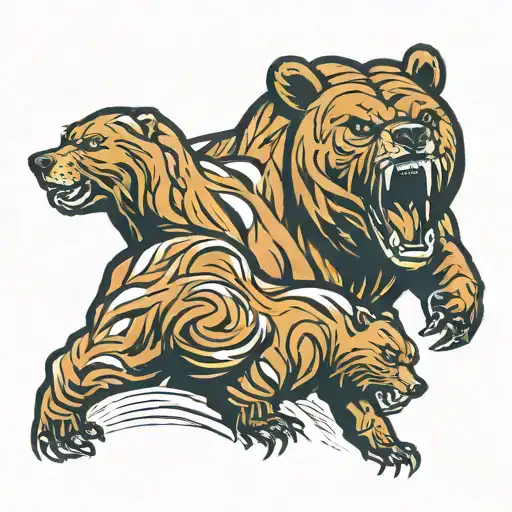 Grizzlies Bear Aggressive