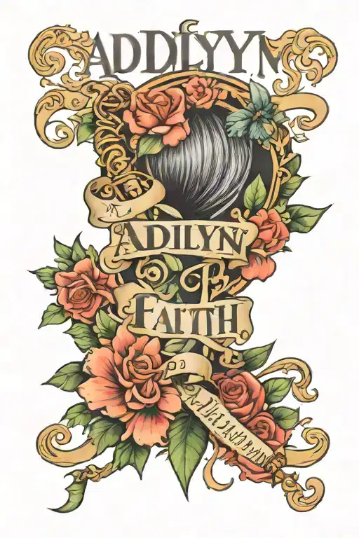 Addilynn Faith Name Written
