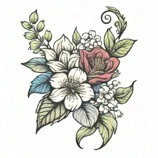 Birth Flower Feb May Nov
