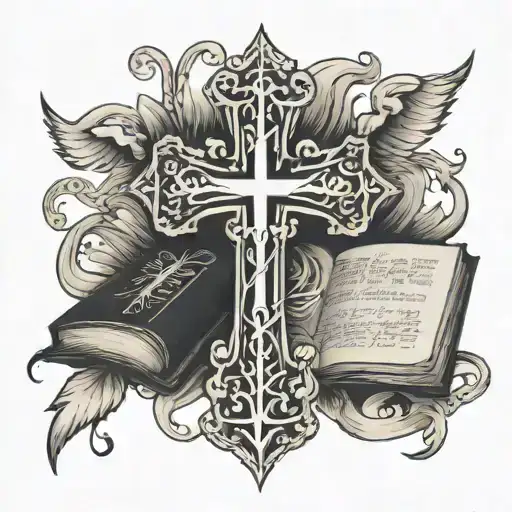 Cross And Bible