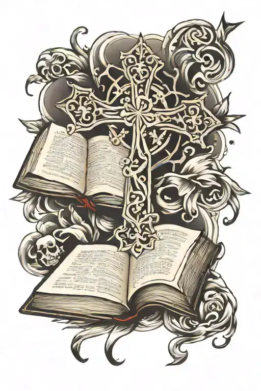 Cross And Bible
