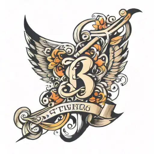 Number Lettering Style