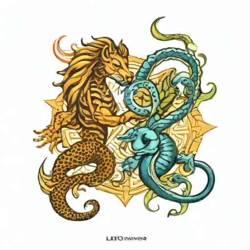 A Leo And A Scorpio Create An Aquarius Zodiac Sign