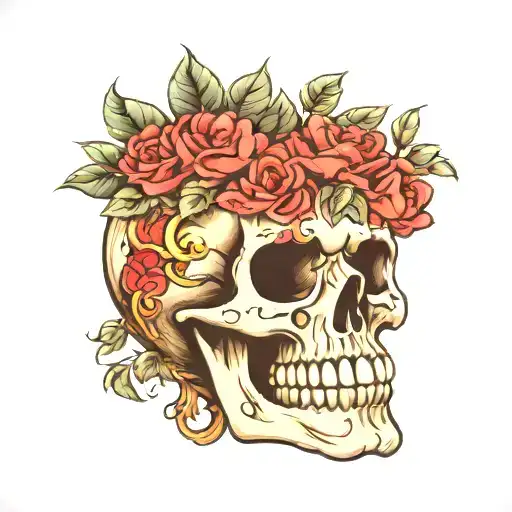 Skull Planter