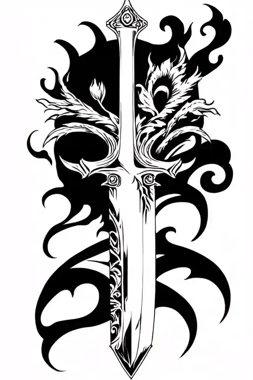 Blackwork Sword