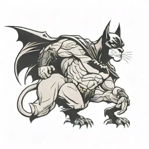 Batman And King Lion