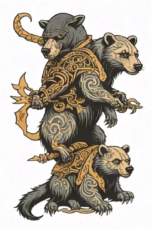 My Siblings Protector Gryzli Bear