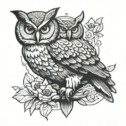 Owl Sitting