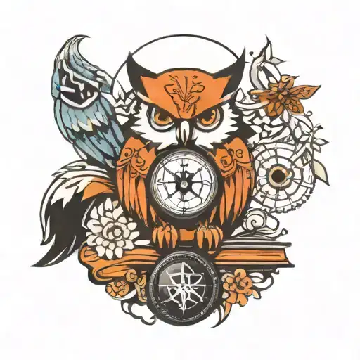 Fox Owl Books Compass Snowflake