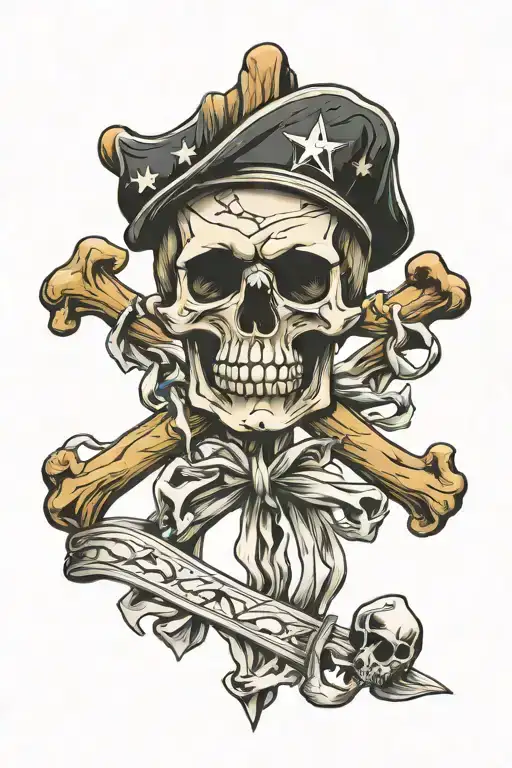 Us Army Skull And Bones