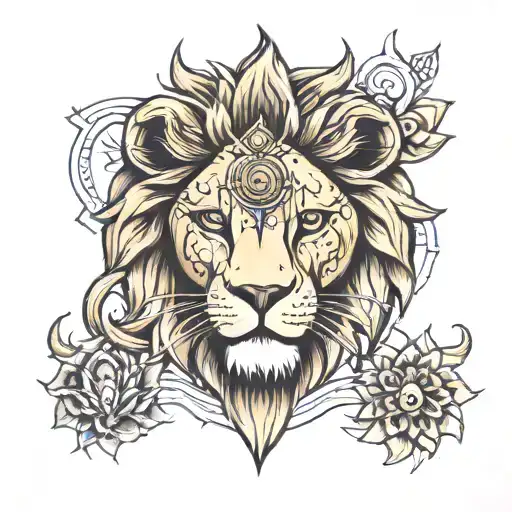 Third Eye Leo Lion